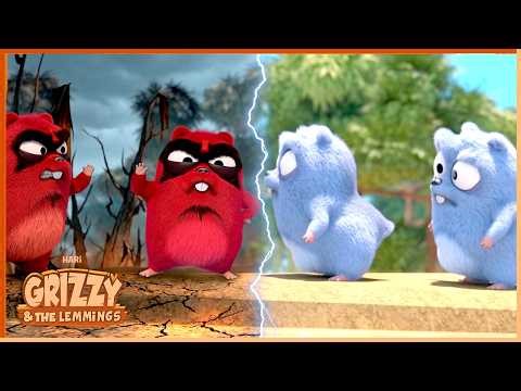 Evil Spirit | Grizzy & the Lemmings | 25' Compilation | 🐻🐹 Cartoon for Kids