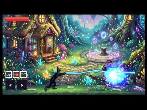 How to create the 2D3D Skill Slot System in GDevelop 5 Wizard Ability System