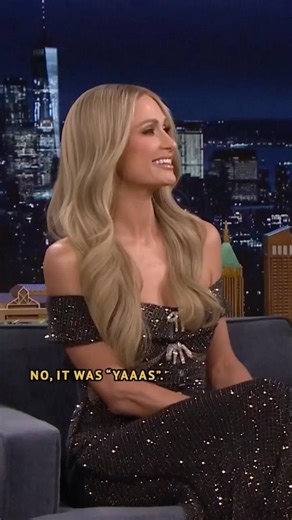 #ParisHilton’s son’s first word was “yaaas” 😭 #FallonTonight