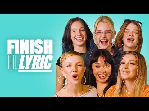 Manifest sing KATSEYE, ADÉLA and Zara Larsson | Finish The Lyric