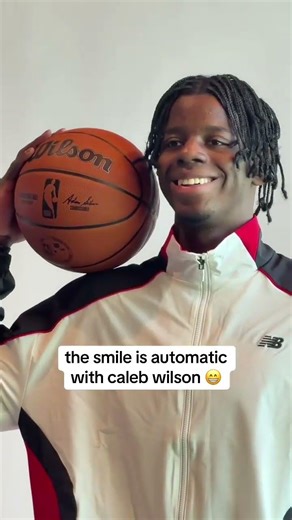 Caleb Wilson big cheesin’ 🧀