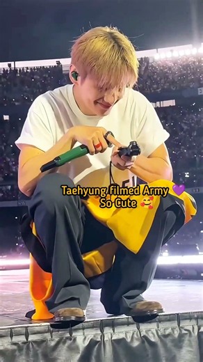 Taehyung Surprise his Army 💜 #bts #viral #btsarmy #taehyung