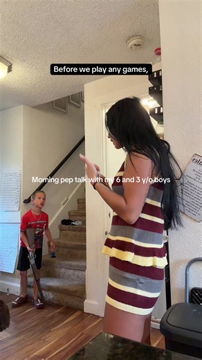 Morning pep talks as a boy mom #parenting #signlanguage #deaf #cochlearimplant #boymom