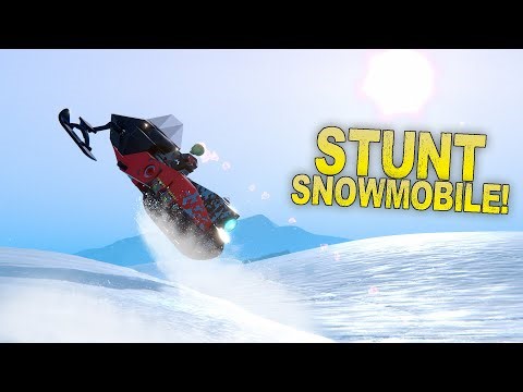 I Built the Perfect Stunt Snowmobile!
