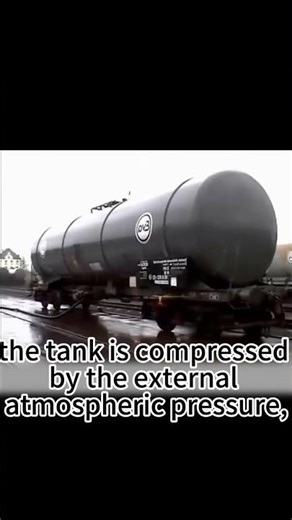 Causes of vacuum implosion in tankers #Tanker #Implosion #ScienceFacts