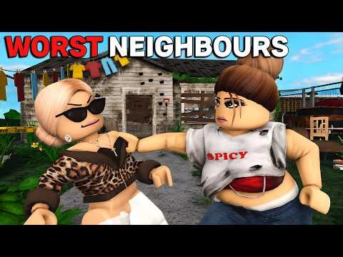 I BUILT THE WORST NEIGHBOURHOOD IN BLOXBURG