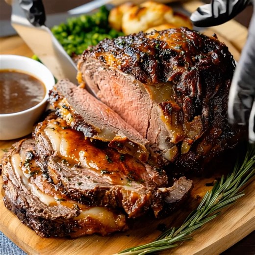 🥩✨ Prime Rib au Jus ✨🥩 Tender, juicy, and slow-roasted to perfection, this Prime Rib au Jus is the ultimate show-stopping main dish. Rich beef flavor.... INGREDIENT : 1-Pan drippings from roasted prime rib 2-Beef broth or beef stock . . 👉 Full recipe in the comments 👇👇 | The Daily Recipe Family