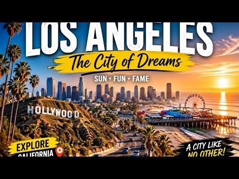 Los Angeles Travel Guide 🇺🇸 | Explore Hollywood, Beaches & Iconic LA Landmarks 🌴✨@worldreview