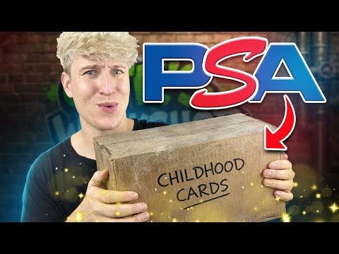 I Graded The Best Cards From His Childhood (PSA Return)