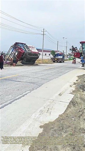 Towing to Right: Using a Second Harvester to Recover a Tipped‑Over Farm Machine