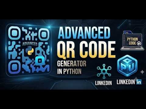 Build an Advanced QR Code Generator in Python (Full Tutorial + Source Code)