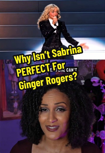Sabrina Carpenter for Ginger Rogers in a Fred Astaire biopic