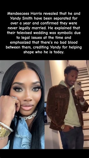 Mendeecees CONFIRMS he and Yandy were NEVER legally married… and have been split! #yandy #shorts