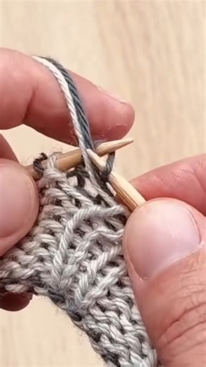 The Secret Two Color Knitting Hack Every Crafter Needs