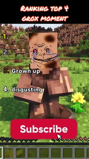 Top 4 Funniest Grox Moments in Minecraft at