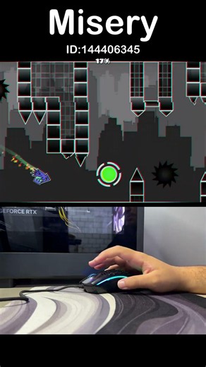 Misery In Geometry Dash!