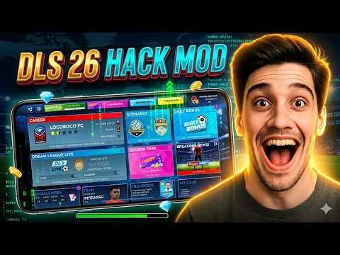 DLS 26 Hack / Mod APK 🔥 UNLIMITED Coins & Diamonds (iOS & Android) 2026 WORKING!
