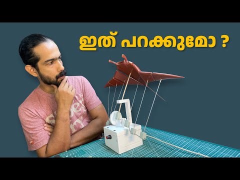 പറക്കുന്ന തിരണ്ടി 😍 flying stingray worming wood model DIY