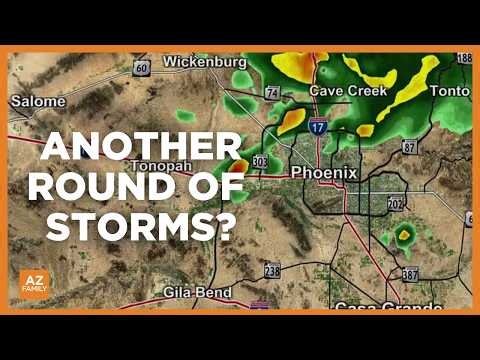 Heavy rain, dust possible tonight. Here’s when Phoenix heats up
