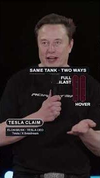 Can Tesla's Flying Roadster Actually Fly? The Physics