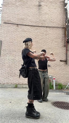 1 way, 2 gayz #wlw #fyp #masc #fashion #goth | Goth