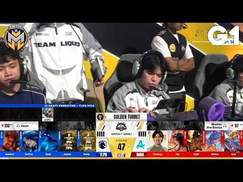 TEAM LIQUID PH vs AURORA PH - Game 1 | MPL PH S18 | PLAYOFFS DAY 4