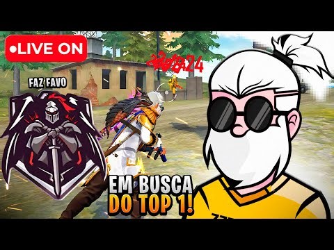 FREE FIRE AO VIVO 🔴 SERA QUE HOJE EU FAÇO AS 70KIL NA GUERRA 🔴 YELLOWTV AO VIVO
