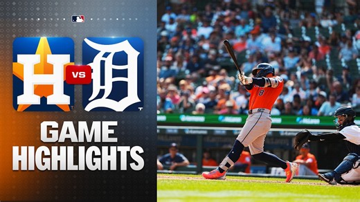 Astros vs. Tigers Game Highlights (6/28/26) | MLB Highlights