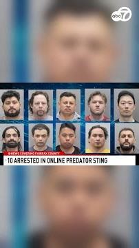 10 alleged child predators caught in VIRGINIA