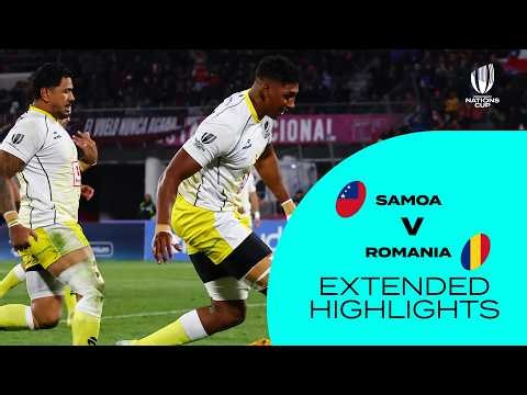 Unbelievable RUGBY 🤩  | Samoa v Romania | Nations Cup 2026 | Match Highlights