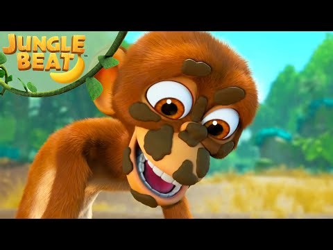 Special Mud Mask | Jungle Beat: Munki & Trunk | Kids Cartoon 2025