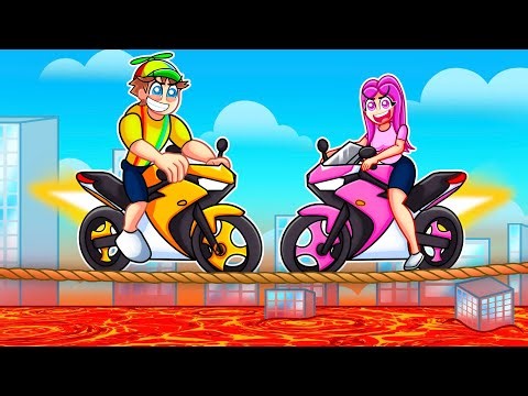 1v1 Race On A TIGHTROP In GTA 5...