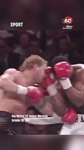 KNOCKOUT | Ray Mercer VS Tommy Morrison #boxing #knockout #legend