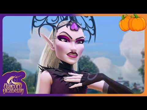 🎃 Who's Ready for a Villain Halloween? 🎃 | Unicorn Academy | Spin Kids | Cartoons For Kids