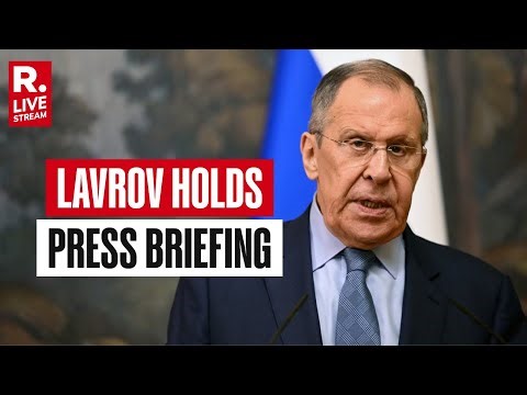 Russia LIVE: FM Lavrov Holds Press Briefing In Moscow | Russia's Diplomatic Efforts In 2025