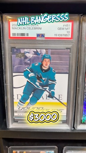 HOW MUCH ARE THESE HOCKEY CARDS WORTH?! 🤯 Celebrini, Schaefer & Stützle BANGERS
