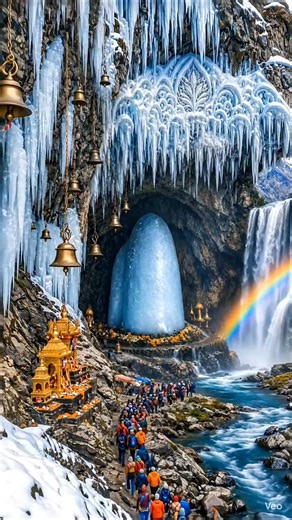 बाबा बर्फानी के अद्भुत दर्शन 🔱 #shorts #AmarnathYatra2026 #BabaBarfani #mahadev