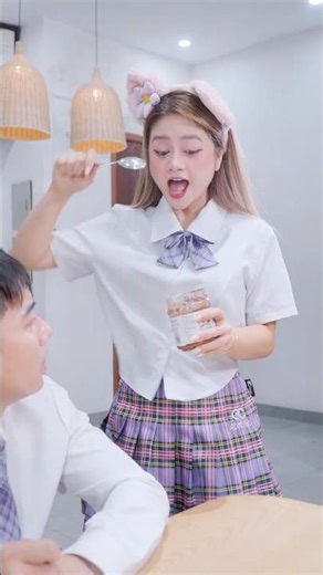 Zero Waste, Better Taste 🚫🗑️ #lilymeow #lilymiumiu #couplegoals #schoolcrush #schooldrama