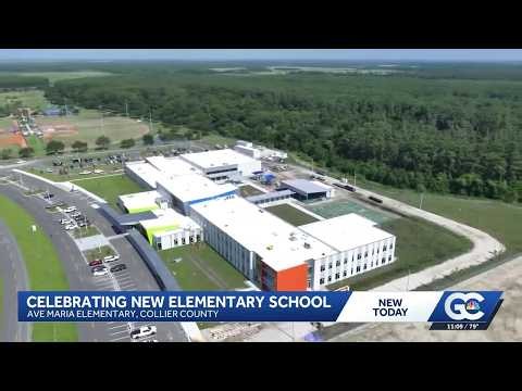 Ave Maria Elementary officially opens as Collier County's newest elementary school
