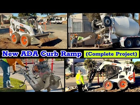 Curb Ramp Demolition & Construction of New ADA Compliant Curb Ramp (COMPLETE PROJECT)