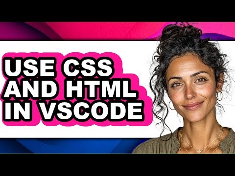 How to Use Css and Html in Vscode (easy Method)