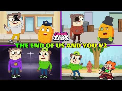 FNF MDP: THE END OF US AND YOU V2 [Fanmade] // 4 Songs █ Friday Night Funkin' █