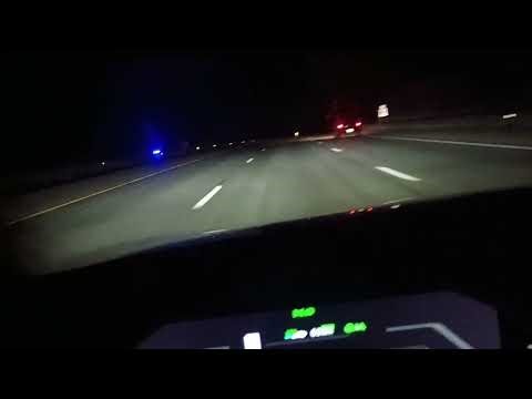 What happens when the adaptive highway cruise control shuts off