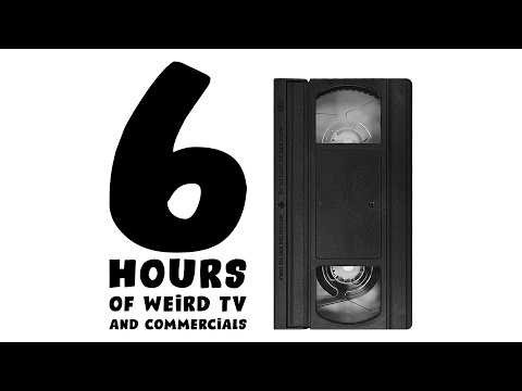 I found a VHS with 6 hours of the weirdest TV shows & Commercials I have ever seen.. CH. 42