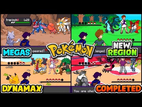 New COMPLETED Pokemon GBA ROM With New Story, Mega Evolution, New Region, Gen 1-8, Dynamax & More!!