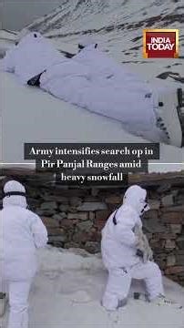 Indian Army Intensifies Search Op In Pir Panjal Range | Jammu & Kashmir News | India Today