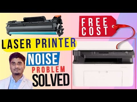 Laser Printer Noise Problem | HP 166 136W 136a Giving Sound Problem | आवाज आ रही हैं क्या करें।