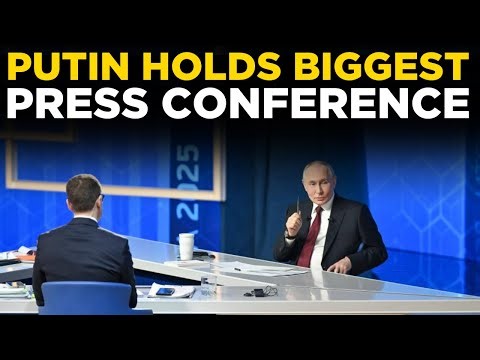 Putin Press Conference Live | Vladimir Putin's Biggest Press Conference Of the Year |Ukraine |RUSSIA