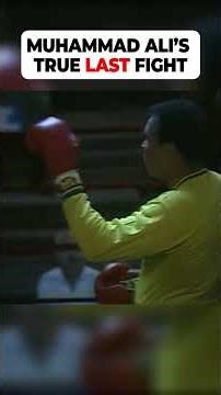 Truly Last Fight Of Legendary ALI!