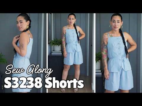 Sew Along! Simplicity S3238 Shorts